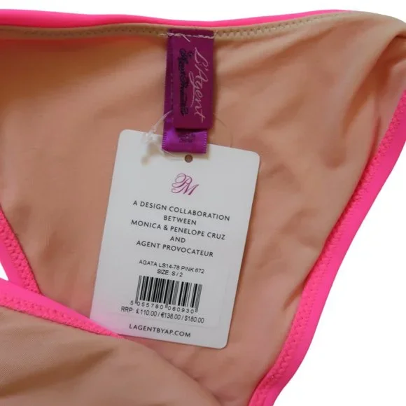 L'AGENT AGENT PROVOCATEUR Agata cutout swimsuit S NWT $180 - Picture 4 of 5